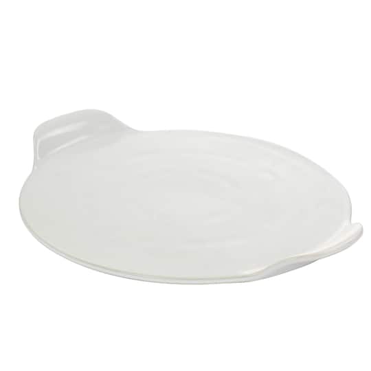 Gibson Home White Forno Flame Proof Ceramic Pizza Stone